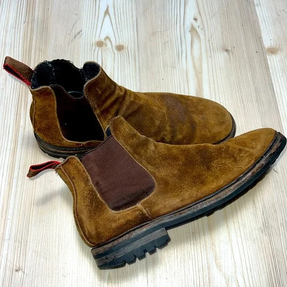 Itshide | Shoes | Itshide Commando Brown Suedechelsea Boots  display picture 1
